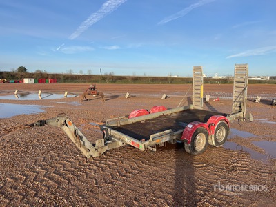 Hubiere H212L14CF 2800 kg T/A Remorque Equipment Trailer