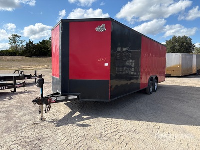 2021 Covered Wagon 24 ft T/A مقطورة ذو كبينة مغلقة