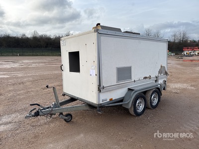 2007 Waterjetting Magma 500 Nettoyeur Haute Pression Sur Remorque 2 Essieux Trailer Pressure Washer