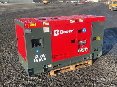 2025 Bauer Generatoren GFS-12 ATS 12kW/15kVA Generator Set