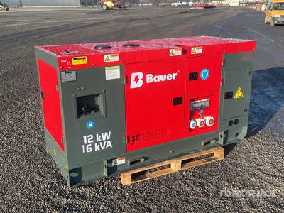 2025 Bauer Generatoren GFS-12 ATS 12kW/15kVA Generator Set