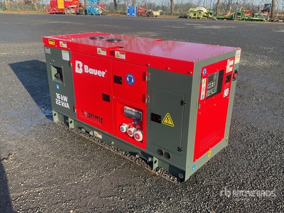 2025 Bauer Generatoren GFS-16 ATS 16kW/20kVA Generator Set