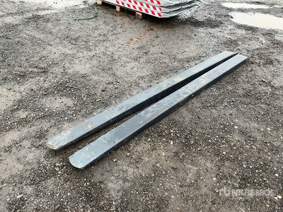 Quantity of (2) 2500 mm Fork Attachment (Unused)