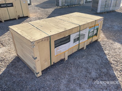 2026 Suihe GS2322 23ft x 22ft Portable Metal Shed (Unused)