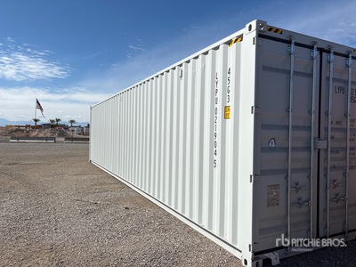 2025 40 ft High Cube Storage Container