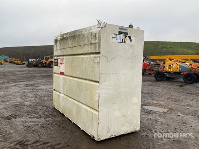 2014 Western EBD1200 5300 L Skid Mounted Steel Diesel Fuel Tank