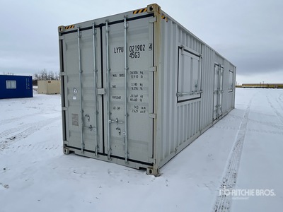 2025 40 ft High Cube Multi-Door Windows Lagercontainer