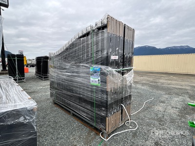 Quantity of (10) 2026 Suihe NG-20D-10 20 ft x 8 ft Wrought Iron Bi-Parting بوابة المدخل (Unused)