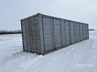2025 40 ft High Cube Multi-Door Storage Container