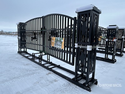 2026 Suihe NFG-20FGP-D 20 ft x 8 ft Bi-Parting Einfahrtstor (Unused)