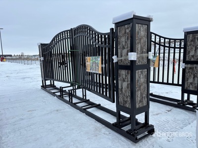 2026 Suihe NFG-20FGP-E 20 ft Steel Bi-Parting Einfahrtstor (Unused)