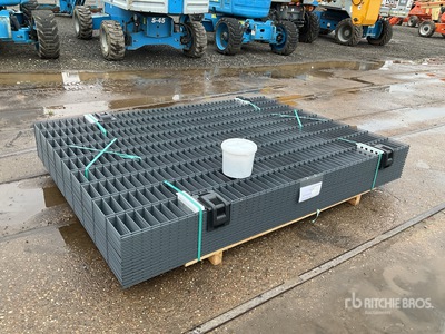 Quantity of (30) 2500 mm x 1830 mm Powder Coated Valla (Unused)