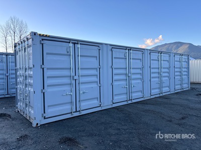 2026 40 ft High Cube Multi-Door Conteneur de stockage