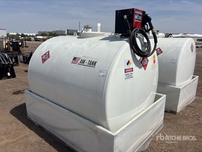 2025 AM Tank AM-TANK 1000 DIESEL 1000 gal Skid Mounted Steel Fuel Tank (Unused)