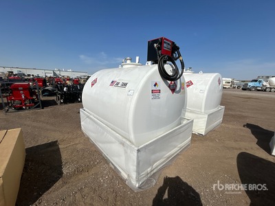 2025 AM Tank AM-TANK 1000 DIESEL 1000 gal Skid Mounted Steel Fuel Tank (Unused)