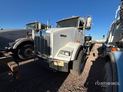 IMT 18/129K4 10140 lb Knuckle Boom on 2007 Kenworth T800B 6x4 Boom Truck (Inoperable)