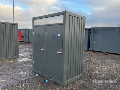 2025 WC13CD 2.2 m x 1.3 m Skid-Mounted Double مرحاض متنقل (Unused)