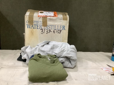 (14) Miscellaneous Apparel, (1) Distiller, (6) Men's Outerwear & Assorted Items