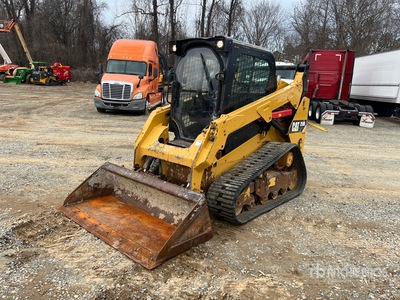 2014 Cat 259D Two-Speed を見 Compact Track Loader