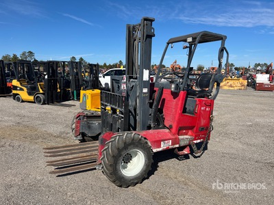 2015 Moffett M55 5500 lb 3x3 Wózek widłowy montowany na ciężarówce