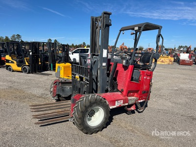 2015 Moffett M55 5500 lb 3x3 Truck Mounted Forklift