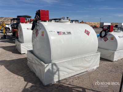 2025 AM Tank AM-TANK1000 1050 gal Skid Mounted Steel Benzinetank (Unused)