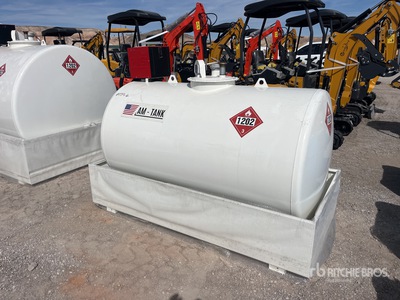 2025 AM Tank AM Tank 500 490 gal Skid Mounted Steel Benzinetank (Unused)