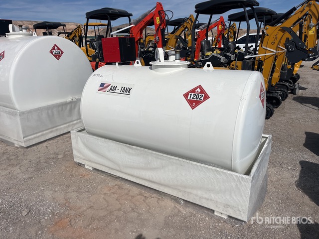 2025 AM Tank AM Tank 500 490 gal Skid Mounted Steel Fuel Tank (Unused)