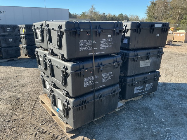 (12) Pelican Storage Cases