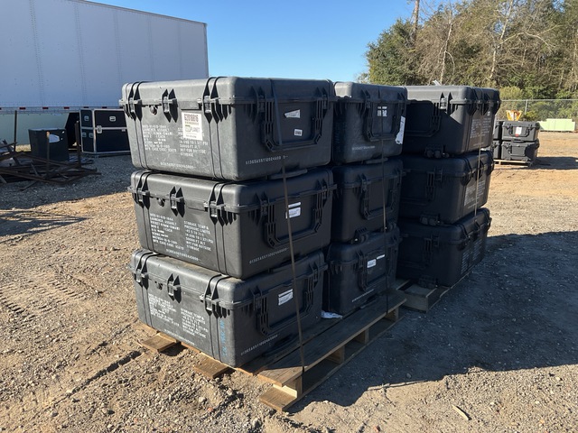 (12) Pelican Storage Cases