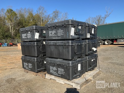 (12) Pelican Shipping & Storage Cases
