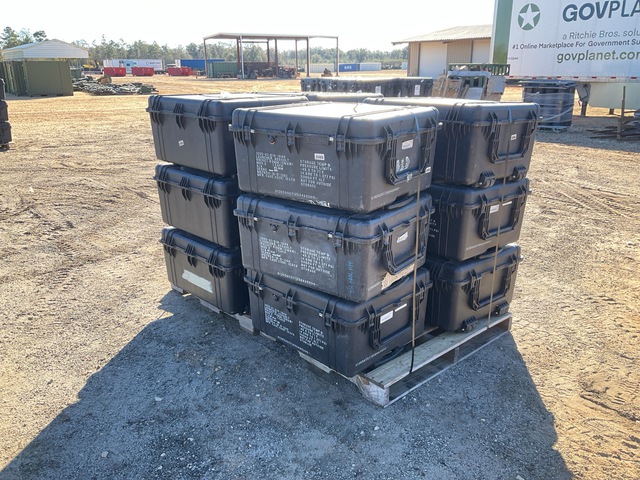 (12) Pelican Shipping & Storage Cases