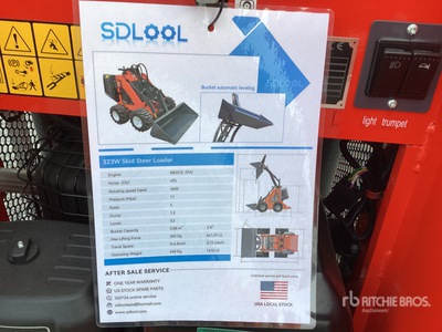 2026 SDLOOL 323W Mini Skid Steer Loader (Unused)