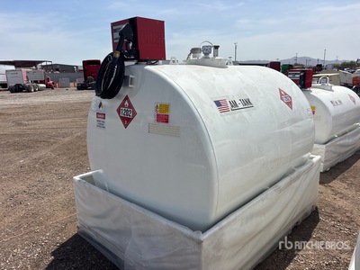 2025 AM Tank AM-TANK 1000 DIESEL 1000 gal Skid Mounted Steel Fuel Tank (Unused)