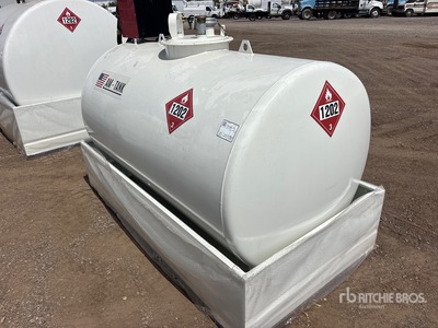 2025 AM Tank AM-TANK 500 DIESEL 555 gal Skid Mounted Steel Fuel Tank (Unused)
