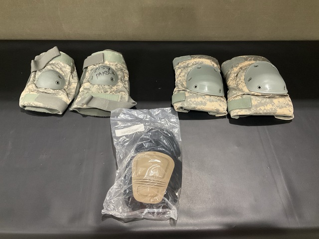 (32) Pairs of Assault Pads, (100) Pairs of Elbow Pads & Assorted Items