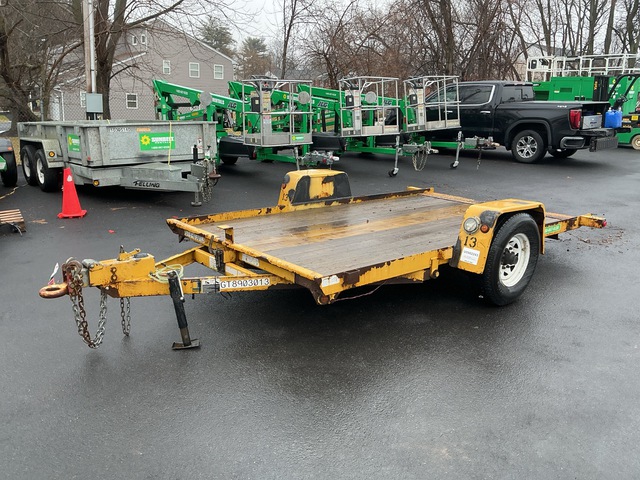 2014 Bwise T712-6 12 ft S/A Tilt Deck Trailer
