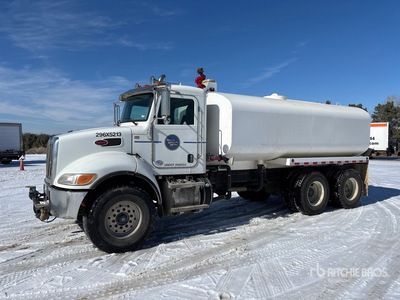 2016 Peterbilt 348 6x4 Water Truck