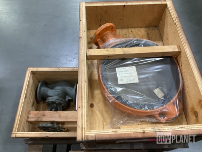 (3) EV-400MM Valves & (1) 10.006-10MM Globe Valve