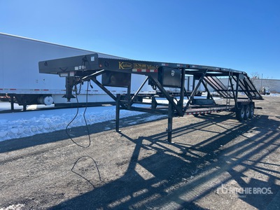 2025 Kaufman Tri/A 5 Car Open Car Carrier Trailer