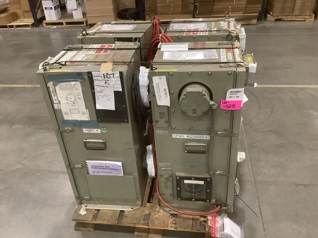(4) Munters GC-150 Desiccant Dehumidifiers