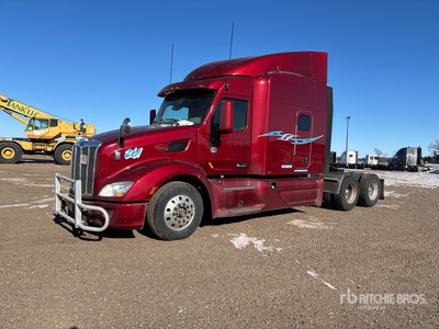 2020 Peterbilt 579 6x4 Cabeza Tractora Cabina Dormitorio