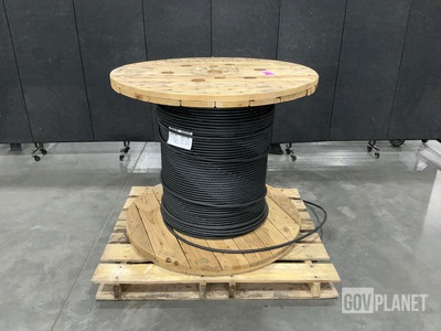 Roll of Black Box Type OFCP FT6 Indoor/Outdoor Fiber Cable