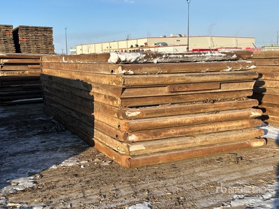 Quantity of (10) 8 ft x 20 ft Mats