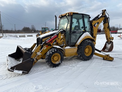 2011 Cat 420E 4x4 Retroexcavadora