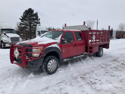 2012 Ford F-450 4x2 Crew Cab Camión Caja Abierta