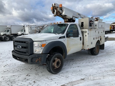 Altec on 2012 Ford F-450 XL 4x2 Bucket Truck