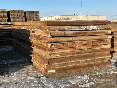 Quantity of (10) 8 ft x 20 ft Mats