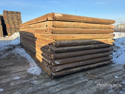 Quantity of (10) 8 ft x 20 ft Mats