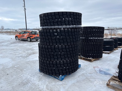 Quantity of (4) Beaver 20.5R25 Radial إطارات المعدات (Unused)